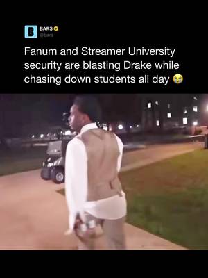 Fanum and the security at Streamer University can't get through their shift without listening to Drake 😭 #kaicenat #fanum #streameruniversity #fyp #livestream 