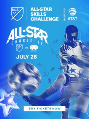 MLS All Star kicks-off with the biggest soccer names in the league. Watch it all go down in Charlotte!  In partnership with @att