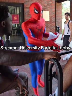 Streamer University is a Fortnite lobby 💔 (Twitch - StableRonaldo) #fyp #stableronaldo #kaicenat #streameruniversity 