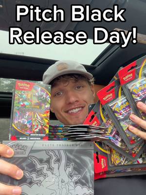 We got the new set! Pitch Black! #pokemon #pokemontiktok #pokemonpackopening #pokemoncards #pitchblack 