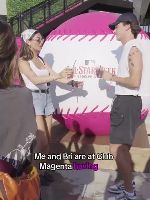 So many reasons to love @T-Mobile but re-connecting with my BFF at MLB® All-Star Week™ might be my favorite #TMobilePartner