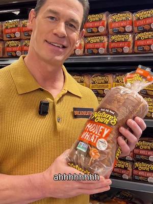 Back-to-school season is almost here, which means packing lunches again. Good thing @johncena already found the bread aisle favorite and its new recipe with simpler ingredients 😉