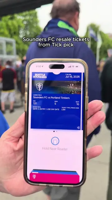 For all my events I only use the Tick Pick App! @TickPick #seattle #MLS #tickpick #lovegrama #gramacarolyn 
