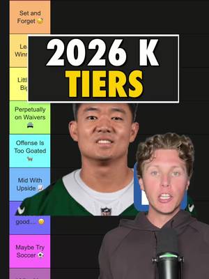 KICKERS ARE FUN Fantasy football kickers sleepers and targets. My full list of kickers ranked #fantasyfootball #football #nfl #sportstiktokcontest #kickers 