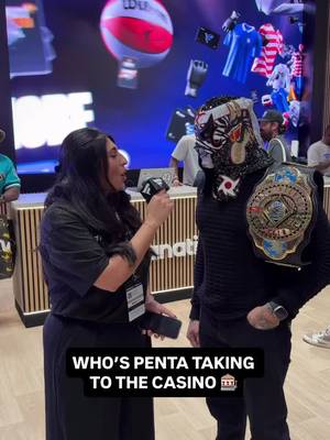 Who’s going to the casino with Penta??? 🤭 #penta #WWE #johncena 