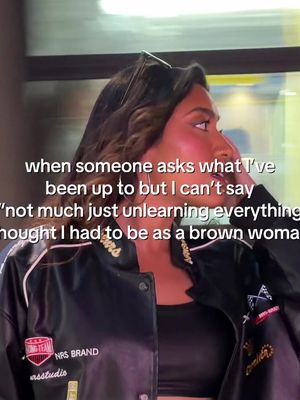 here to remind you to trust you inner voice & stop seeking approval to become who you want to be! Brown women have so much pressure to fit into everyone else’s version of who we’re supposed to be… how we’re supposed to perform.  Overtime I realized, the only permission I need is mines.  If you’re a brown girl struggling to navigate your identity, my page is for you! #adviceforwomen #browngirls #southasiangirls #personaldevelopment #choosingmyself 