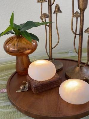 Tap for good vibes and instant serene energy → link in bio 🌿 #amazonfinds #crystallamp #amazonhome 🎥: @kayla.amme