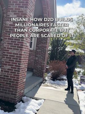 Standing outside a door in the snow while everyone else is comfortable is exactly why this pays what it does. Most people look at door-to-door and see the rejection, the weather, the commission-only structure, and they walk the other way. The reps who don't are the ones earning more than the people who thought they made the safer choice. The income is real. The skill is transferable. The ceiling doesn't exist the way it does in a salary role. And the reps building real money in this industry aren't doing anything most people couldn't do; they just decided the discomfort was worth it. The money was always there. Most people just weren't willing to knock for it. Drop a 🔥 if D2D changed what you thought was possible financially.