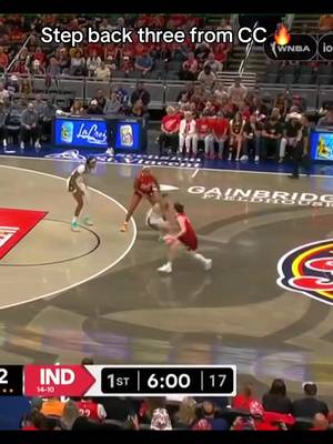 Caitlin Clark in that mode 😤 #WNBA #caitlinclark #basketball 