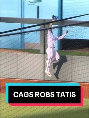 Jac Caglianone gets up to take one away from Fernando Tatis Jr. 😱 #MLB #baseball #royals @Kansas City Royals 