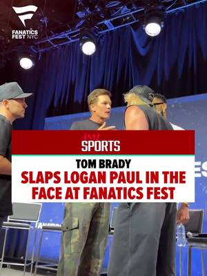 Has the beef been reignited?! During Fanatics Fest in New York Tom Brady slapped Logan Paul on the face getting a pretty crazy reaction from Karl-Anthony Towns.