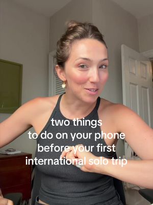 2 (free) phone tips to set up before your first (or any) international solo trip #solotravel #lifeinyour20s 