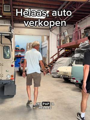 Papp je bent een held haha🚘🚘 #oldtimer #auto
