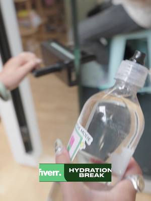 🎙️💧 Today's Hydration Break is brought to you by Fiverr. Maybe hydration breaks aren't so bad after all. 🙃 👇 What's your go-to drink to power through the workday? Coffee? Matcha? Whiskey? (We don't judge.)