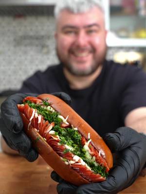 Classic Pizza Dog #fooftiktok 