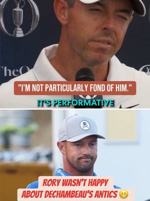 Rory made his feelings clear when giving his thoughts on Bryson DeChambeau at #TheOpen.  (via The Open) #rory #brysondechambeau #golf #badblood 