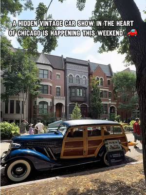 I stumbled upon one of Chicago’s coolest free summer events—a vintage car show right next to the historic Glessner House. Classic cars, beautiful architecture, and a reminder that some of the best things to do in Chicago don’t cost a thing. 🚘✨ Would you have stopped to check these out? #chicago #chicagoevents #thingstodochicago #vintagecars #summerinchicago