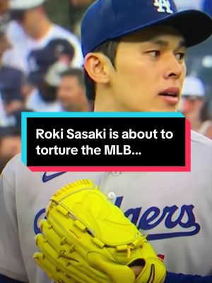 More pitches at 100 mph+ last night than his whole career… #MLB #baseball #dodgers #rokisasaki 