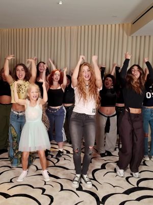 These dancers from all over the world joined me through the Dai Dai Challenge, and tomorrow we’ll take the stage together at the Final! ❤️⚽️ Who’s ready?