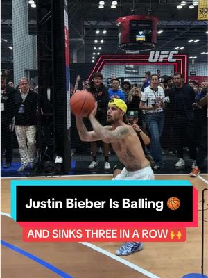 It’s not clocking to you that Justin Bieber is standing on business at Fanatics Fest ⛹️‍♂️ @Justin Bieber  #NBA #Basketball #JustinBieber #Fanatics 