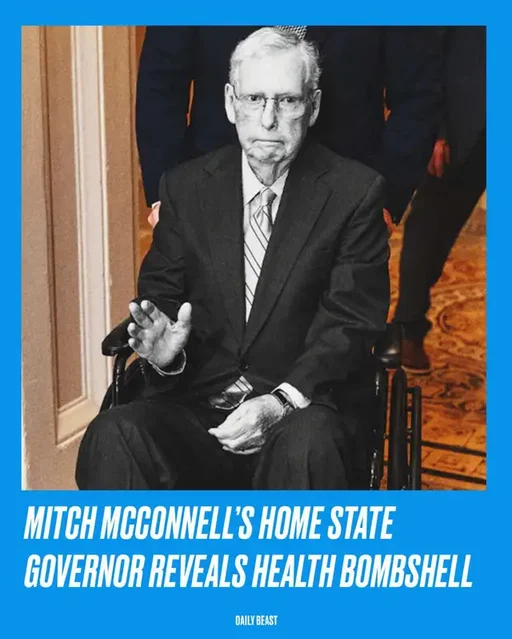Kentucky Gov. Andy Beshear has revealed that he received calls “suggesting” that Sen. Mitch McConnell was actually dead during his weeks-long hospitalization. Speaking on presenter Katie Couric’s YouTube channel on Thursday, Beshear, a Democrat, said that he received two different calls from “agencies” that led him to believe that the 84-year-old McConnell was no longer alive—prompting him to demand answers for Kentuckians who were in the dark about his long disappearance. “It had been a month before anything had been put out, not even an official statement from Senator McConnell,” he said. “In fact, I’d gotten two calls from different agencies—not state agencies—suggesting he’s passed.” Those calls came before McConnell’s team posted a photo of him in his hospital bed on Sunday, smiling next to his wife, Elaine Chao, and gripping the morning edition of The Washington Post’s sports section. Read the full story at the link in bio. __________________ Photo Illustration by @theebrockway/The Daily Beast/Getty #MitchMcConnell #KatieCouric #AndyBeshear #ElaineChao #Politics 