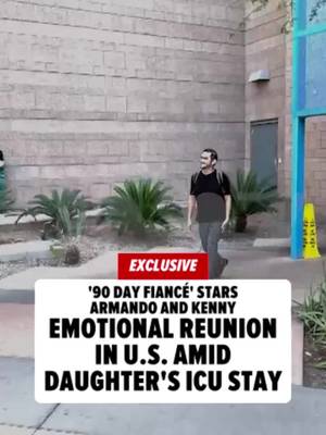 🚨 EXCLUSIVE: "90 Day Fiancé" stars Armando Niedermeier-Rubio and Kenny Niedermeier have been reunited in the United States as their 13-year-old daughter receives urgent treatment for an unexplained brain bleed ... and the sweet reunion is on video.