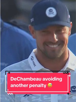 Bryson DeChambeau wasn't taking any chances on the 18th hole. #TheOpen (via @PGATOUR) 