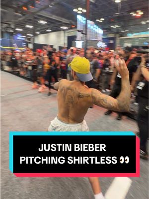 🎶 “Go, Bieber, go, Bieber, goooo” 🎶 @Fanatics #MLB #baseball #justinbieber @Justin Bieber 