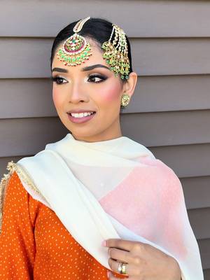 #edmontonmakeupartist #punjabitiktok #salwaruit #punjabisuit #yeg 