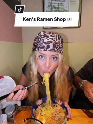If you eat anywhere in Japan, make it @ken 🍜 Tiny place, huge flavor, and easily one of my favorite meals of the entire trip.   #tokyo #tokyojapen #japaneats #travel #japanramen 