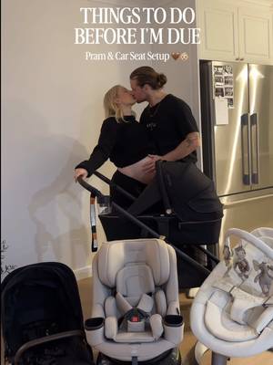OFFICIALLY A NUNA MUMMY! 🤎👶🏼  Set up of our absolute dreams 🤏🏼 @Nuna Australia  • Nuna Swiv Pram in Caviar  • Nuna Leaf Grow in Cloud  • Nuna Rylo 360 Convertible Car Seat in Chateau  #nuna #nunaswiv #firsttimemum #pram #pregnant