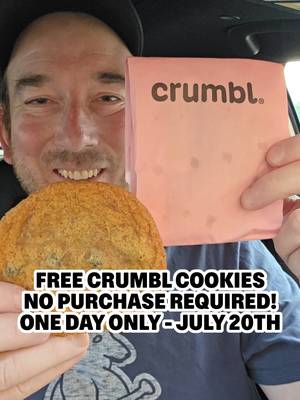 Which flavor of free cookie are you getting from Crumbl on Monday to celebrate their Thins lineup? #crumbl #crumblecookie #freecookies #freefood #cheapeats 