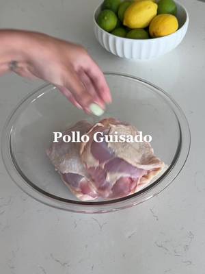 Puerto Rican Pollo Guisado Recipe 🇵🇷 Ingredients * 4-5 chicken thighs * Chicken seasoning * Cumin * Oregano * Salt and pepper * 2–3 tbsp sofrito * 1 onion, sliced * 3–4 garlic cloves, minced * 1 can (8 oz) tomato sauce * Tomato paste  * 2–3 cups water or chicken broth * 1–2 bay leaves * Potatoes * Carrots * Fresh cilantro Directions Season the chicken thighs with chicken seasoning, cumin, oregano, salt, and pepper. Heat a little oil in a large pot and brown the chicken on both sides. Remove the chicken and set aside. In the same pot, sauté the onion until softened, then add the garlic and sofrito and cook for another 2–3 minutes. Return the chicken to the pot. Stir in the tomato sauce, tomato paste, seasonings, then add the water or chicken broth and the bay leaves. Bring to a boil, reduce the heat, cover, and let it simmer for 35–45 minutes, or until the chicken is tender. Add the potatoes and carrots, cover again, and cook for another 15–20 minutes, or until the vegetables are fork-tender. Finish with fresh cilantro and serve over white rice. • • • #puertorico #polloguisado #puertorico🇵🇷 #puertorican #puertoricotiktok 