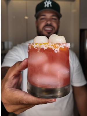 Strawberry lychee Lemon drop 🍓🍋🍸 #fyp #foryoupage #fypシ #fyyyyyyyyyyyyyyyy 