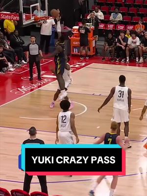 Oh my, YUKI KAWAMURA #NBA #pacers #yukikawamura #japan #summerleague 