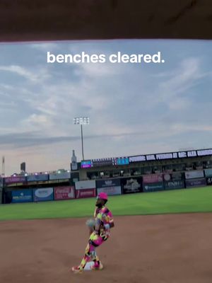 And they say baseball isn’t a contact sport…  @Glow Mojis  @JuddyTheKid  #cosmicbaseball #MLB #NHL #barstool #sportscenter 
