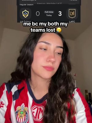 disappointed ugh 😭🙄 #chivas #lagalaxy 
