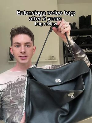 Balenciaga rodeo bag 2 years later review #balenciaga #handbag #demna 