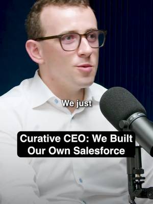 Curative CEO on replacing their $600K Salesforce contract with a vibe coded solution #salesforce #ai #vibecoding