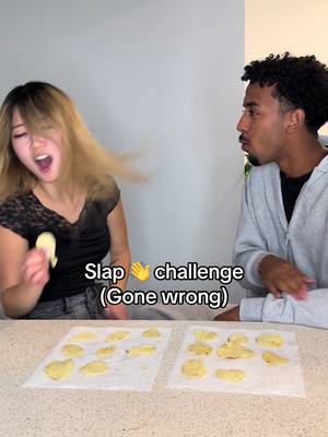 She wanted to play this game 😭😭😭 @audreyycy #fyp #slap #funny 