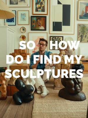 I get asked all the time how I find my sculpture, so here’s a short video on how I go about it. #interiordesign #sculptures #copenhagenapartment 