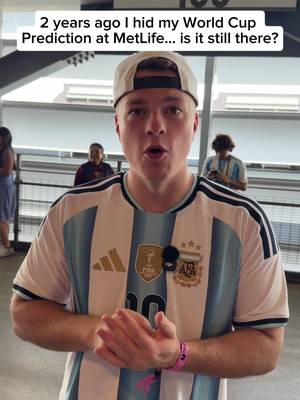 Trying to find my World Cup prediction at MetLife after 2 years!  #worldcup #Soccer #fyp 