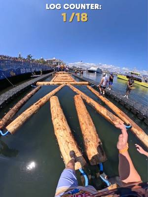 POV: running a 50m log course 🤘 #RedBullLogDrivers #LogRunning #Running #RedBull #GivesYouWiiings