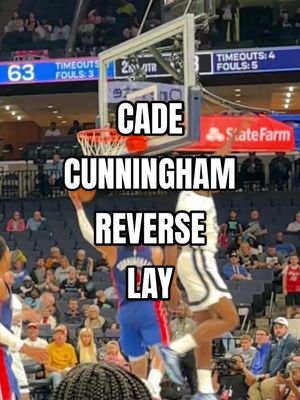 You just had to be there 😮‍💨 #NBA #detroitpistons #nbahighlights #cadecunningham 