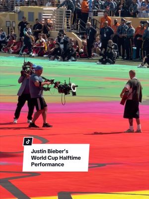 Can confirm @Justin Bieber’s World Cup halftime performance was just as good as it looked… #justinbieber #worldcup #hallelujah #haileybieber #swag 