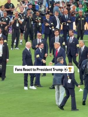 President Trump gets booed at FIFA World Cup Final 