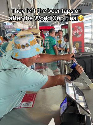 FIFA dont play about their beer🤣 #worldcupfinal #FIFATiktokCreator #FIFAWorldCup #Soccer #joshsmoore