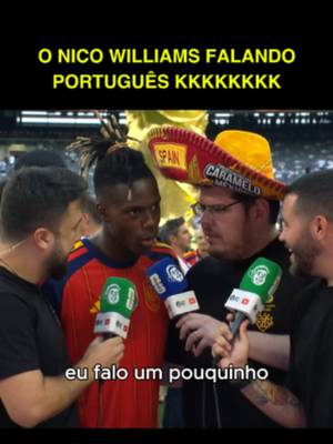 O NICO WILLIAMS FALA PORTUGUÊS, CARALHO KKKKKKKKKKKKK 🇪🇸 🚨 SE TEM CRAQUE, 𝐄𝐒𝐐𝐔𝐄𝐂𝐄! É na CazéTV! 🤩📺 #Original #cztv17 #Copazona #CopaNaCazéTV #FifaWorldCup #iFood #VideoPatrocinado #ifoodédobrasil
