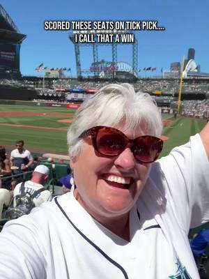 Get your tickets from @TickPick #allidoiswin @Seattle Mariners #liveyourbestlife #lovegrama #gramacarolyn 