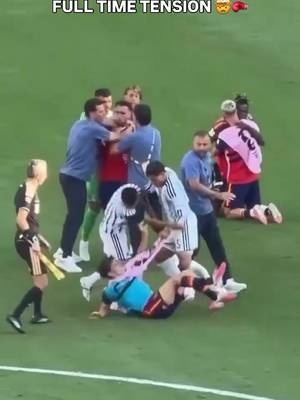 Leandro Paredes 🆚 Gavi & Eric at full time 🥊